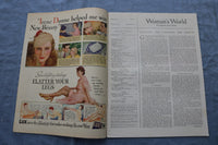 1934 MARCH WOMAN'S WORLD MAGAZINE - LONESOME LAKE BY LEONA DALRYMPLE - SP 4783Z