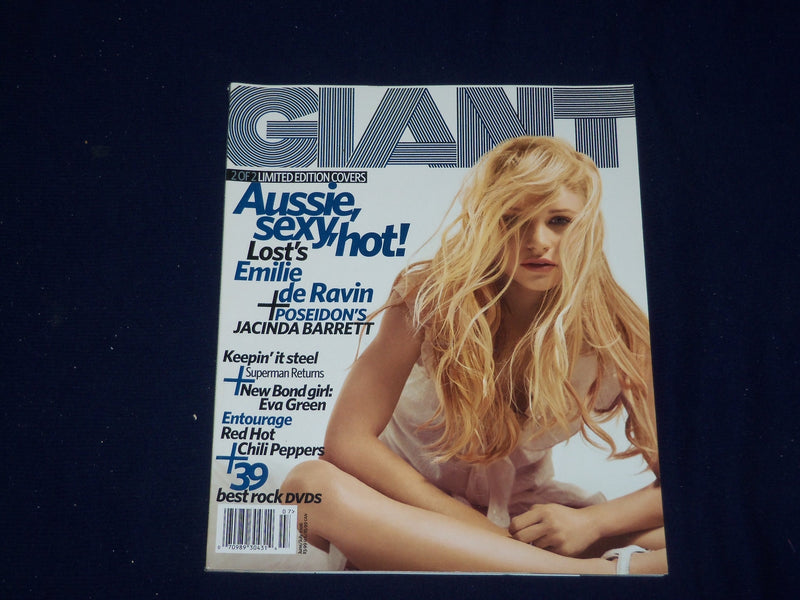 2006 JUNE/JULY GIANT MAGAZINE - EMILIE DE RAVIN COVER - SP 9690