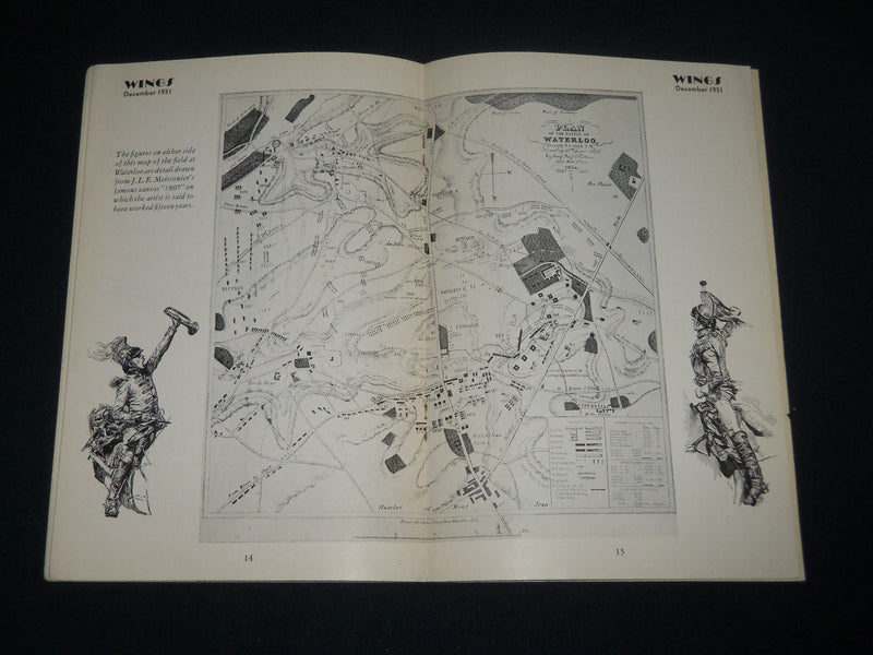 1930 AUGUST & 1931 DECEMBER WINGS MAGAZINE LOT OF 2 - O 1639