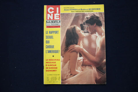 1980 JANUARY 17 CINE REVUE MAGAZINE - JANE SEYMOUR & CHRIS REEVE COVER - E 23516