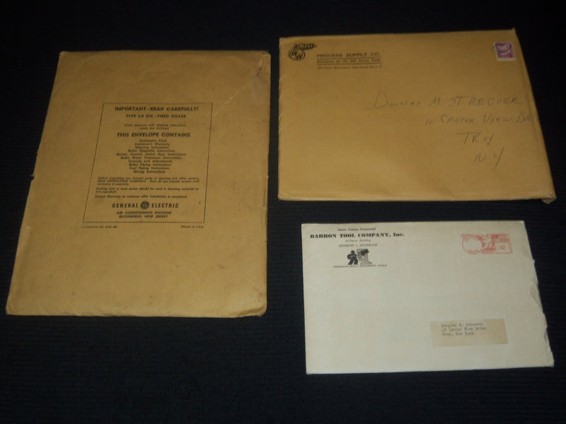 1950'S-1960'S CATALOGS WITH ENVELOPES LOT OF 15 ISSUES - O 2930I
