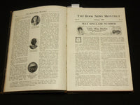 1908 FEBRUARY-JULY THE BOOK NEWS MONTHLY MAGAZINE BOUND VOLUME - KD 7520