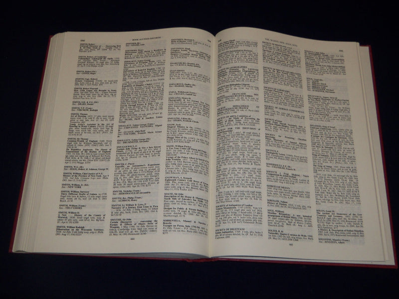 1974-1979 BOOK AUCTION RECORDS LOT OF 6 VOLUMES 72-76 + GENERAL INDEX - KD 3173