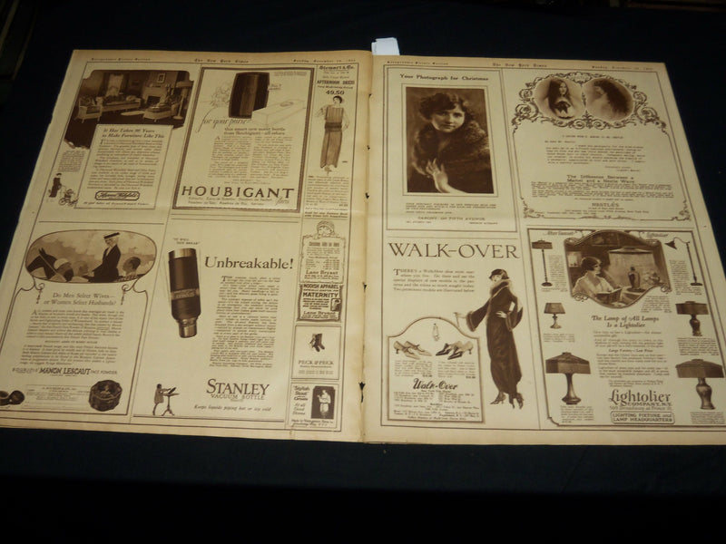 1922 NOVEMBER 26 NEW YORK TIMES PICTURE SECTION NO 5-7 - REBECCA FELTON- NT 8858