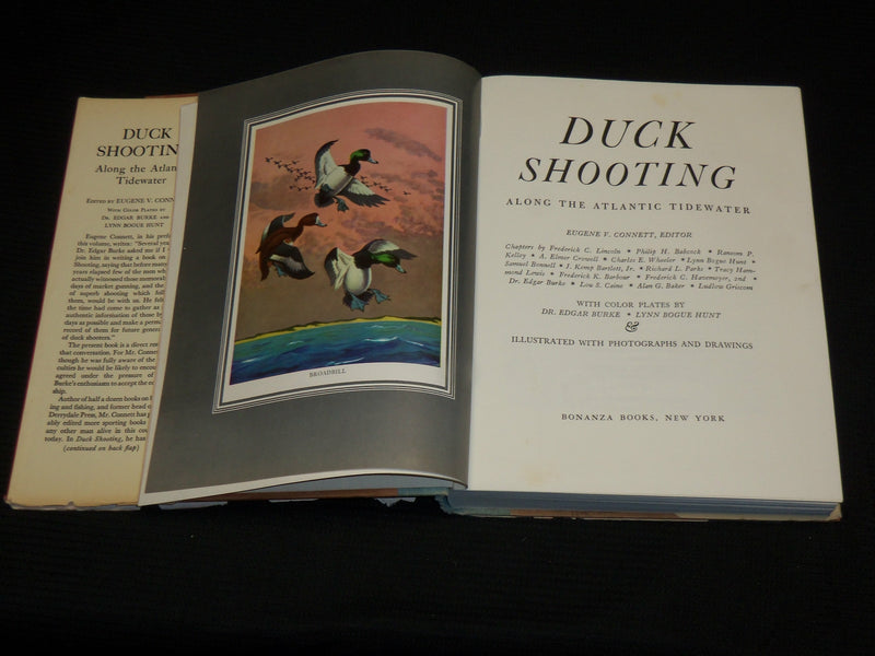 1947 DUCK SHOOTING ALONG THE ATLANTIC TIDEWATER BOOK BY CONNETT - R 715G