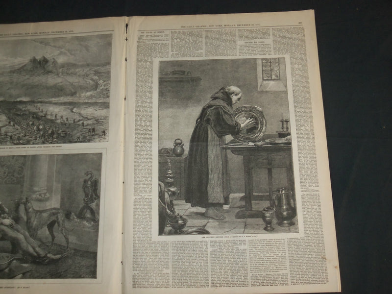1873 DECEMER 29 THE DAILY GRAPHIC NEWSPAPER - MR. WENDELL PHILLIPS - NT 7636