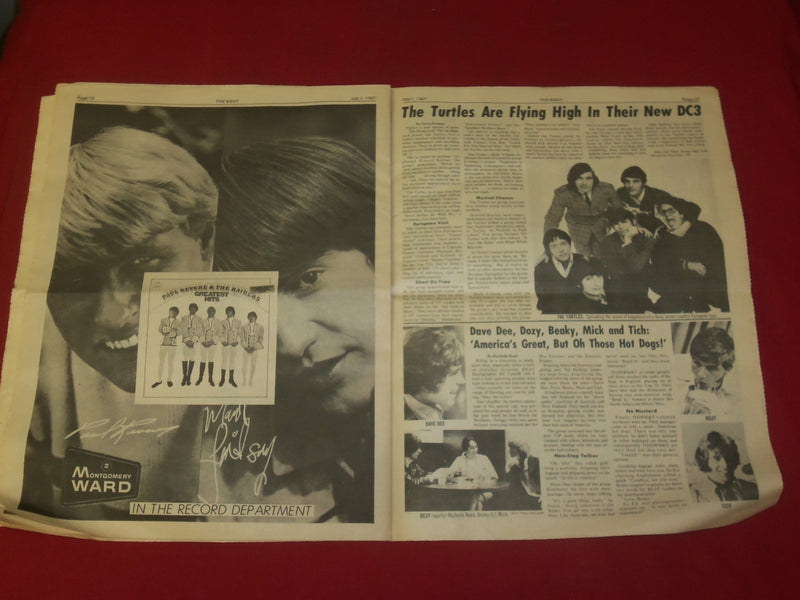 1967 JULY 1 THE BEAT NEWSPAPER-YELLOW BALLOON - PHOTOS, ARTICLES & ADS - NP 3916