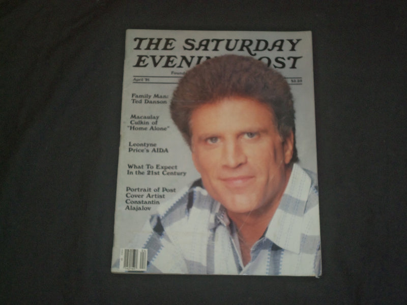 1991 APRIL THE SATURDAY EVENING POST MAGAZINE - TED DANSON COVER - B 1089