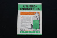 1934 APRIL CHEMICAL ENGINEERING MAGAZINE - PFAUDLER EQUIPMENT COVER - E 10267