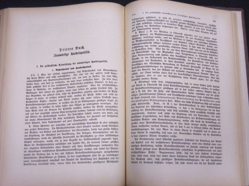 1918 POLITISCHEN OEKONOMIE BY DR. EUGEN VON PHILIPPOVICH ZWEITER BAND - KD 37