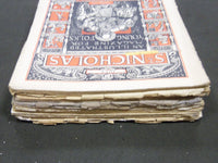 1883 ST. NICHOLAS MONTHLY MAGAZINE LOT OF 8 ISSUES - NICE ILLUS. & ADS - WR 1082