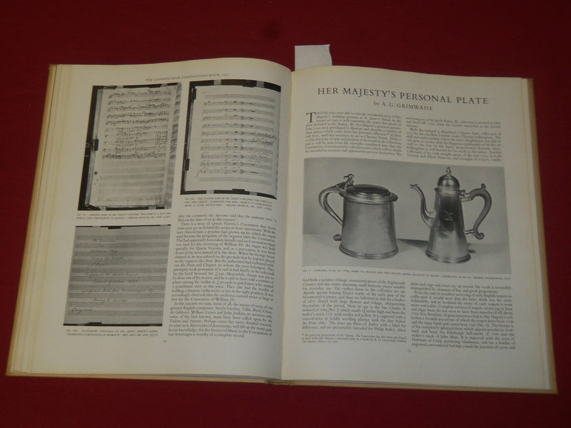 1953 THE CONNOISSEUR CORONATION HARDCOVER BOOK - NICE PRINTS - KD 5430
