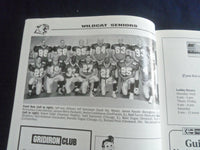 2000 NOV 11 FOOTBALL PROGRAM - NO. MICHIGAN UNIV VS SAGINAW VALLEY ST- SP 1217K