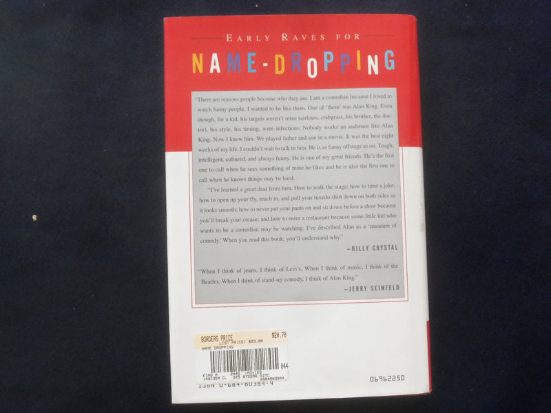 1996 LIFE AND LIES, NAME-DROPPING HARDCOVER BOOK BY ALAN KING - SIGNED - KD 9320