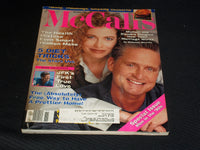 1992 NOVEMBER MCCALL'S MAGAZINE - MICHAEL & DIANDRA DOUGLAS FRONT COVER - E 651