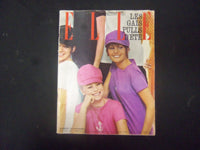 1963 APRIL 12 FRENCH ELLE MAGAZINE - NICE COVER, PHOTOS & ADS - ST 4105