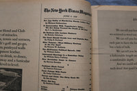 1968 JUNE 9 THE NEW YORK TIMES MAGAZINE - A VIET VET STARTS HOME COVER - NP 8469