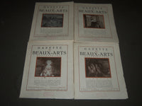 1937 GAZETTE DES BEAUX-ARTS FRENCH MAGAZINE LOT OF 10 - COMPLETE YEAR - O 3037