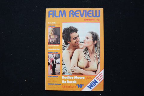 1980 MARCH FILM REVIEW MAGAZINE - DUDLEY MOORE & BO DEREK COVER - E 24569