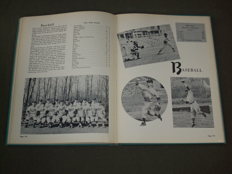 1957 LA CAMPANA MONTCLAIR STATE UNIVERSITY YEARBOOK - NEW JERSEY - YB 1127