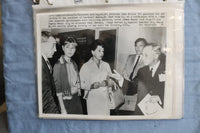 1960'S MOVIE PHOTOS FROM NEWSPAPER FILES, IN PLASTIC - 41 PHOTOS - #121