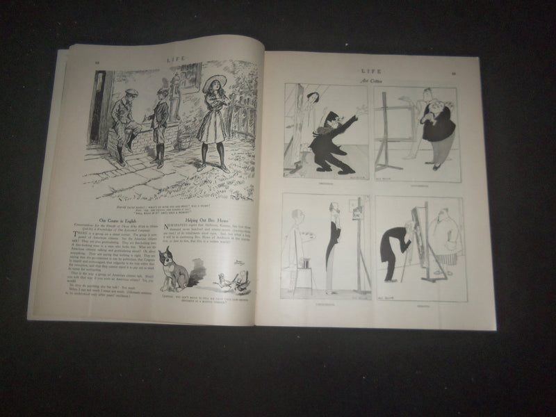1920 JULY 8 LIFE MAGAZINE - THE RIVALS - L 771B