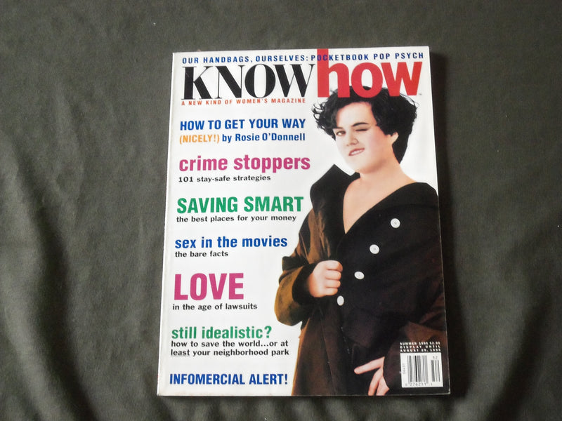 1995 SUMMER KNOW HOW MAGAZINE - ROSIE O'DONNELL COVER - B 802