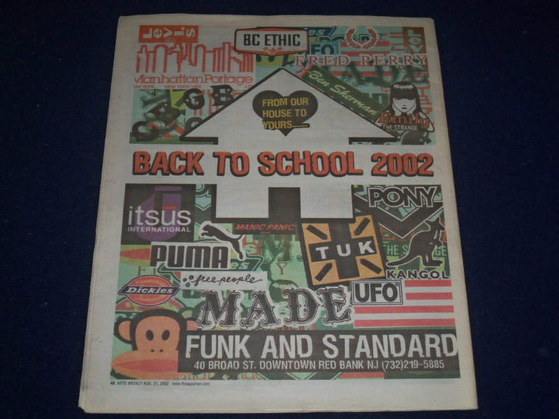 2002 AUGUST 21-28 AQUARIAN WEEKLY NEWSPAPER - MOBY OUTSIDE THE BOX - J 1161