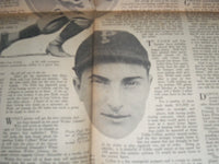 1928 SEP HOUSTON PRESS PAGE - FINDING THE NEXT TYCOBB & NEXT BABE RUTH - NP 972L