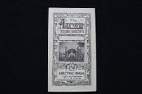1920'S THE AUDITORIUM THEATRE BEAUTIFUL AT ELECTRIC PARK PROGRAM - K 1898