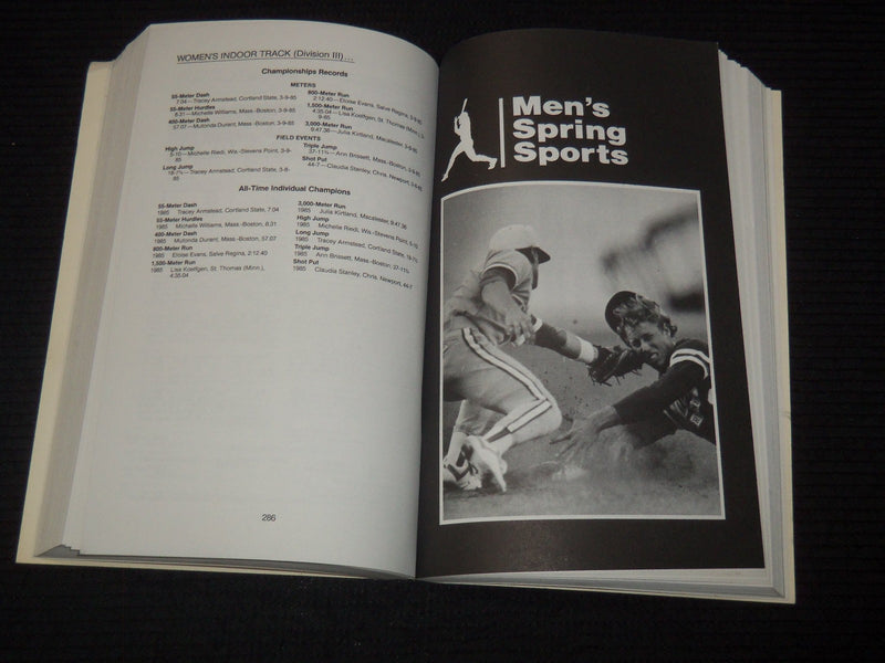 1971-1985 NATIONAL COLLEGIATE CHAMPIONSHIPS GUIDES LOT OF 3 - O 3794