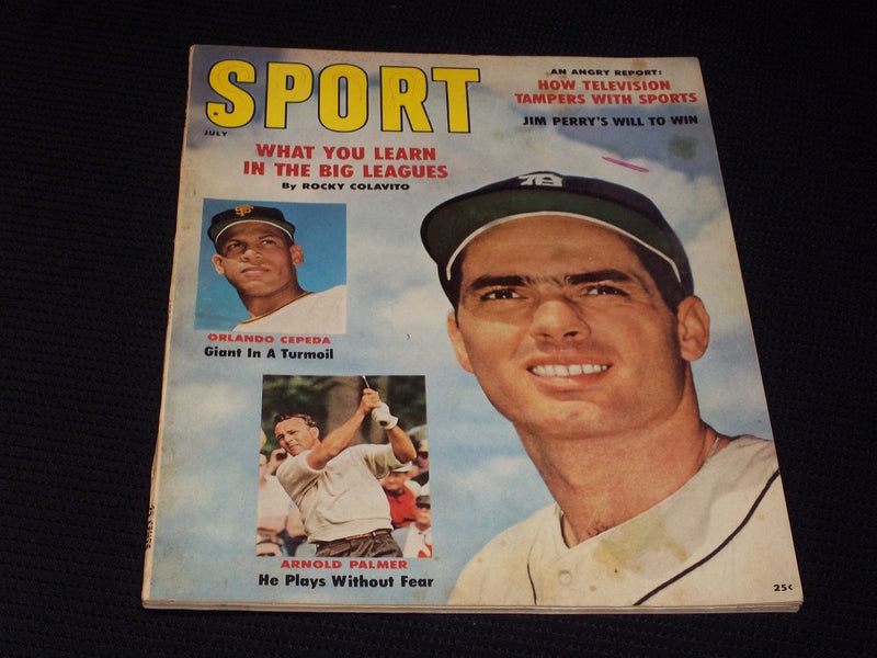 1961 JULY SPORT MAGAZINE - ARNOLD PALMER COVER - E 209
