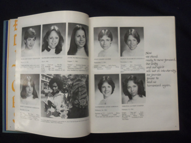 1979 HALCYON IMMACULATE HEART ACADEMY YEARBOOK -WASHINGTON TOWNSHIP NJ- YB 1925L