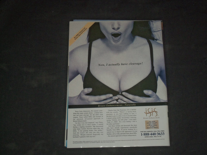 2001 WINTER CELEBRITY SHORTCUTS MAGAZINE - JENNIFER ANISTON COVER - B 568