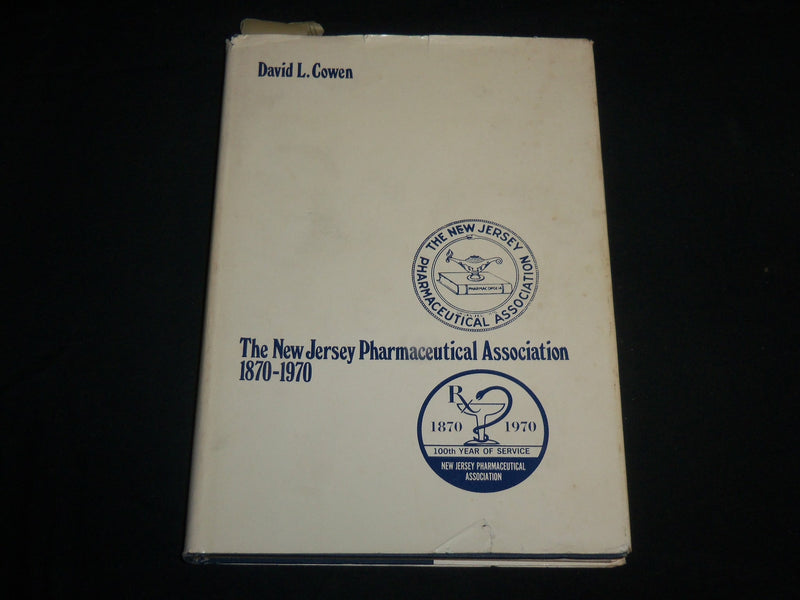 1970 THE NEW JERSEY PHARMACEUTICAL ASSOCIATION BOOK BY DAVID COWEN - I 2020