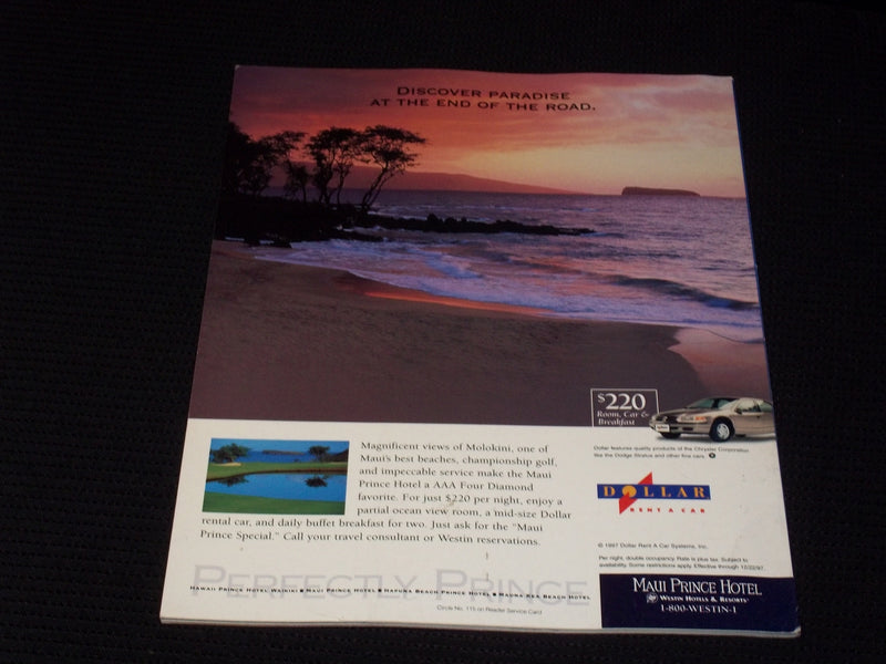1997 OCTOBER HAWAII MAGAZINE - NADINE TANEGA FRONT COVER - E 1638