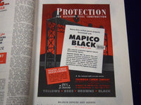 1949 PAINT OIL & CHEMICAL REVIEW MAGAZINE LOT OF 26 ISSUES - GREAT ADS - O 514