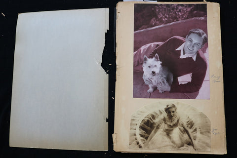 1930'S HOLLYWOOD SCRAPBOOK - JEAN HARLOW - GARY COOPER - E 24949