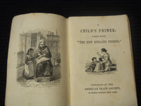 1800'S AMERICAN TRACT & BAPTIST SOCIETY BOOKS LOT OF 5 - HARDCOVER - K 2104