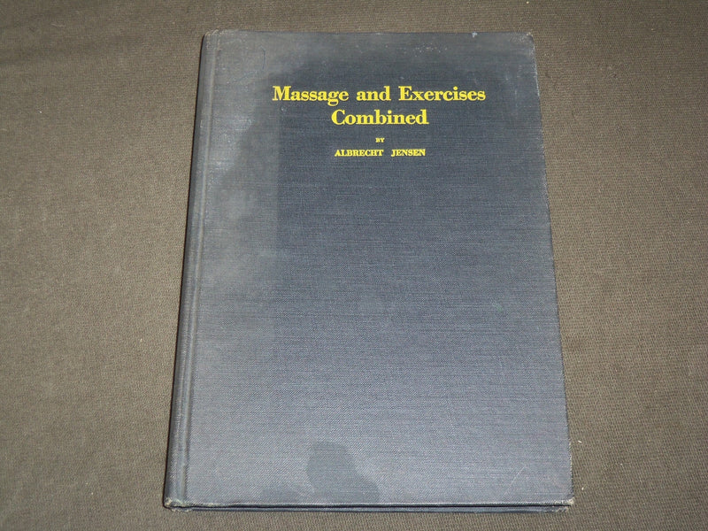 1920 MASSAGE AND EXERCISES COMBINED BOOK BY ALBRECHT JENSEN - KD 6129