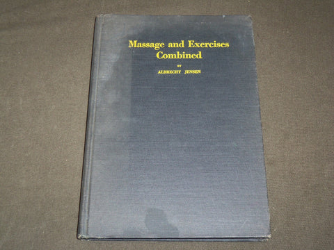1920 MASSAGE AND EXERCISES COMBINED BOOK BY ALBRECHT JENSEN - KD 6129