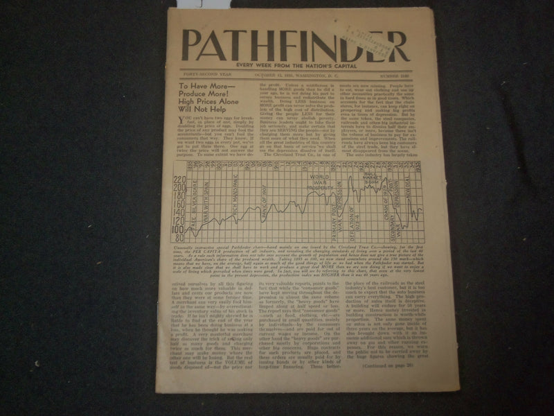 1935 PATHFINDER MAGAZINE - LOT OF 3 - J 6378