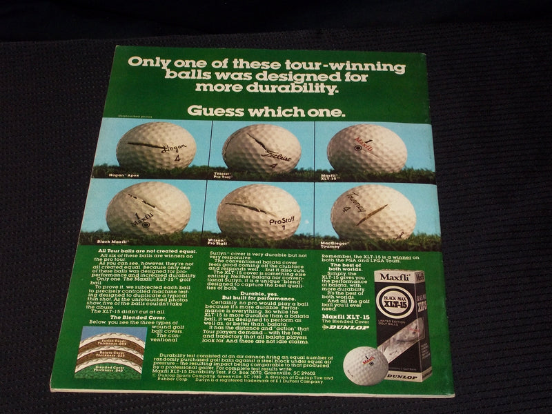 1981 FEBRUARY 13 GOLF WORLD MAGAZINE - BRUCE LIETZKE FRONT COVER - E 6854