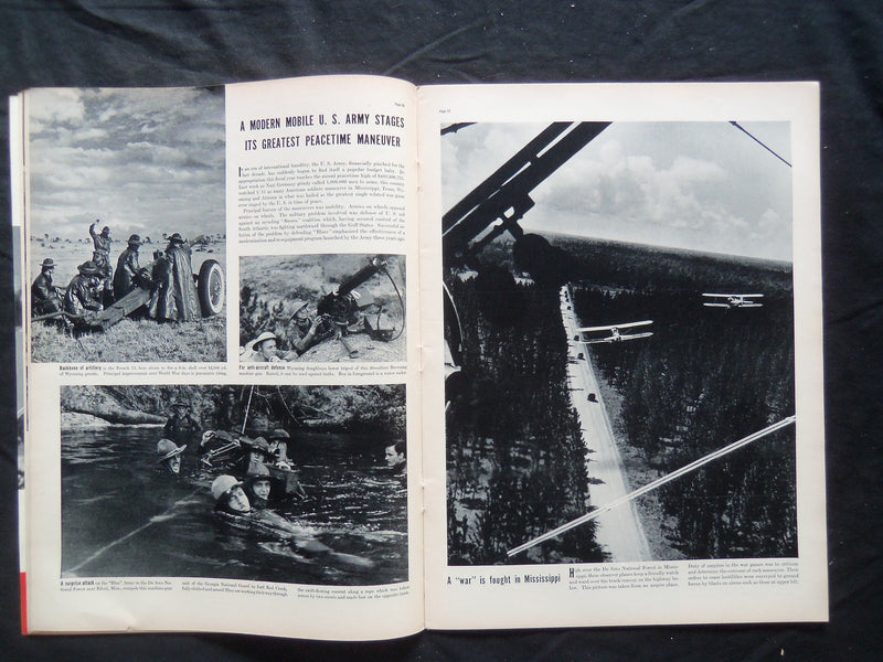 1938 AUGUST 29 LIFE MAGAZINE - GOODBY TO SUMMER - L 93
