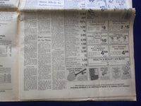 1973 AUGUST 9 THE BERGEN RECORD NEWSPAPER - NIXON LEAVES QUIETLY - NP 6460