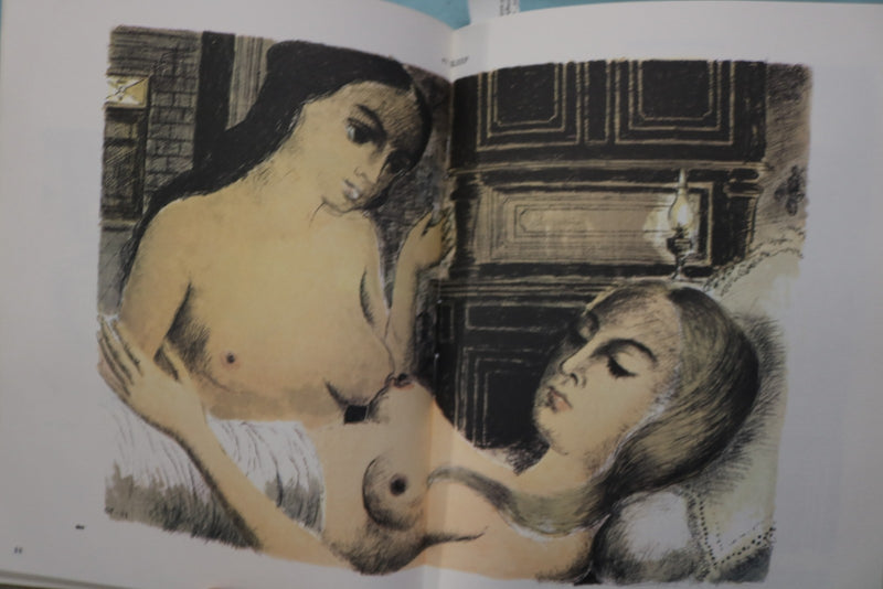 1976 PAUL DELVAUX GRAPHIC WORK HARDCOVER BOOK - KD 9712