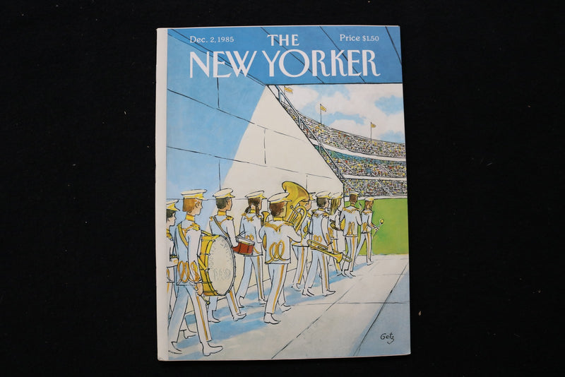 1985 DECEMBER 2 NEW YORKER MAGAZINE - GREAT ILLUSTRATED COVER - NY 3243