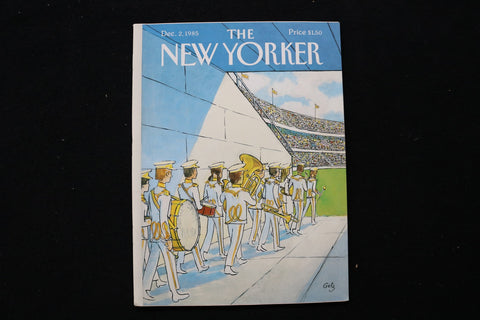 1985 DECEMBER 2 NEW YORKER MAGAZINE - GREAT ILLUSTRATED COVER - NY 3243