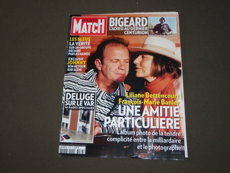 2010 JUNE 24-30 PARIS MATCH (FRENCH) MAGAZINE - LILIANE BETTENCOURT - SP 9980