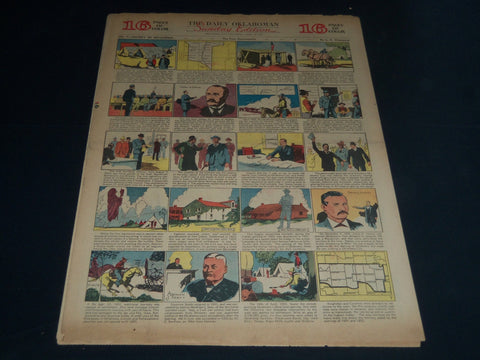 1939 APRIL 23 DAILY OKLAHOMAN SUNDAY NEWSPAPER COLOR COMICS SECTION - NT 7628